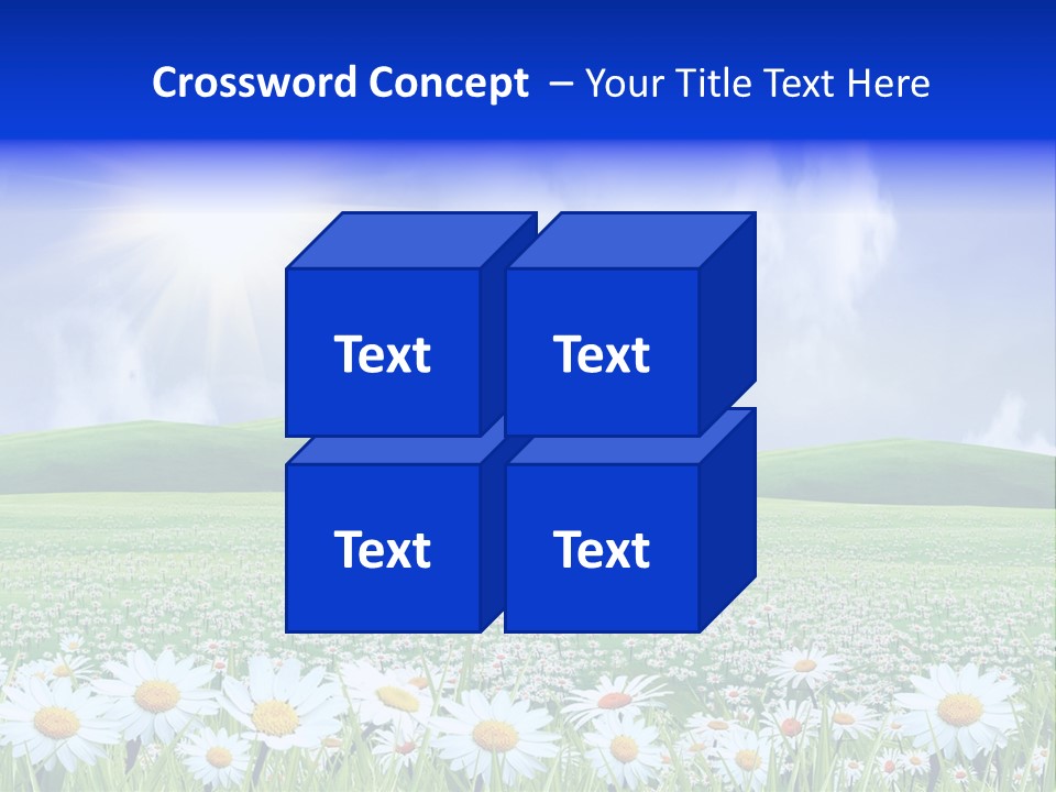 Leaf Brightly Petal PowerPoint Template