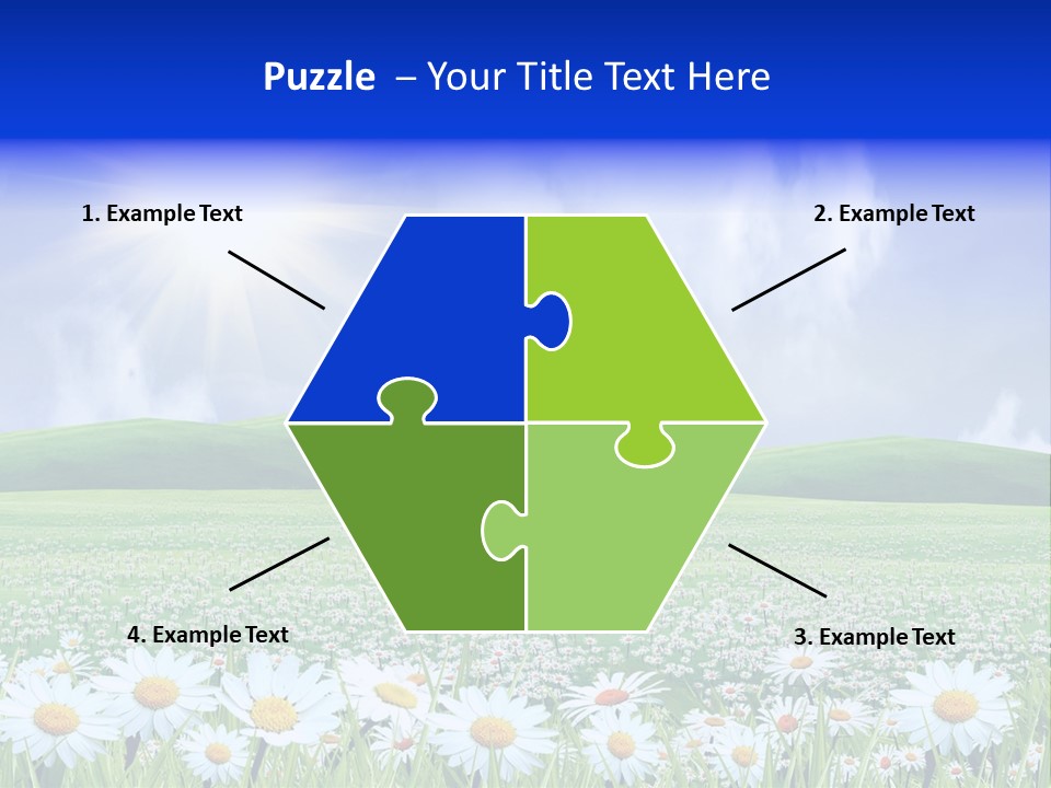 Leaf Brightly Petal PowerPoint Template