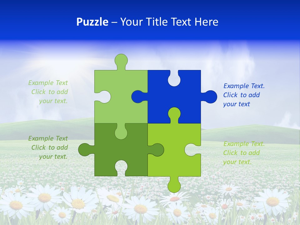 Leaf Brightly Petal PowerPoint Template