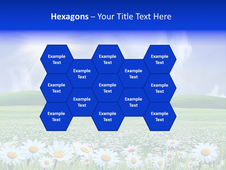 Leaf Brightly Petal PowerPoint Template