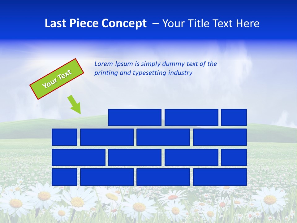 Leaf Brightly Petal PowerPoint Template