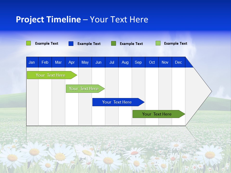 Leaf Brightly Petal PowerPoint Template