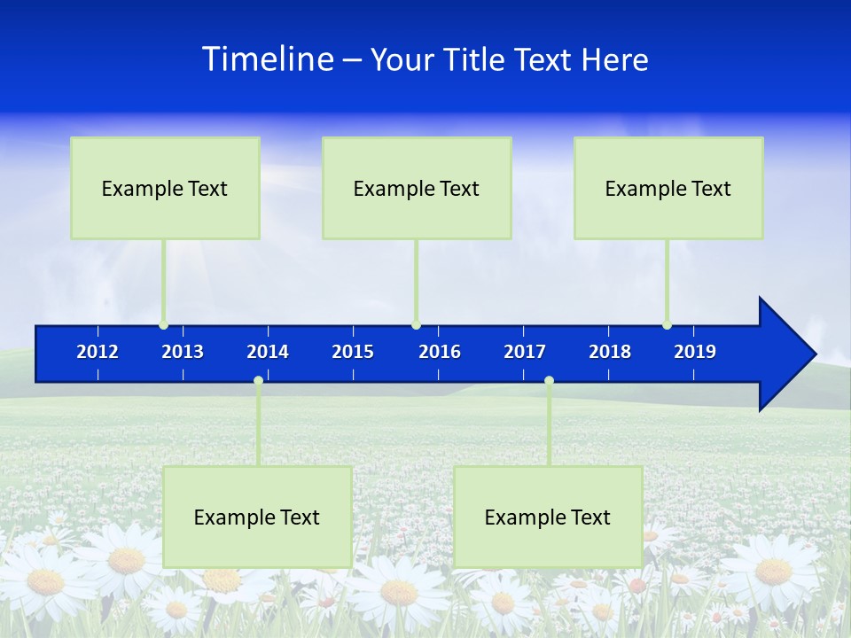 Leaf Brightly Petal PowerPoint Template