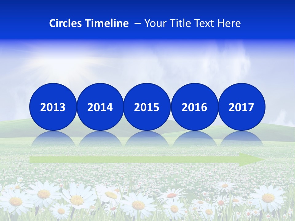 Leaf Brightly Petal PowerPoint Template