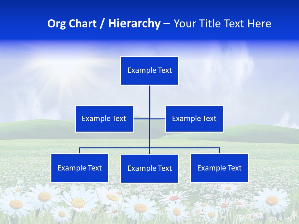 Leaf Brightly Petal PowerPoint Template
