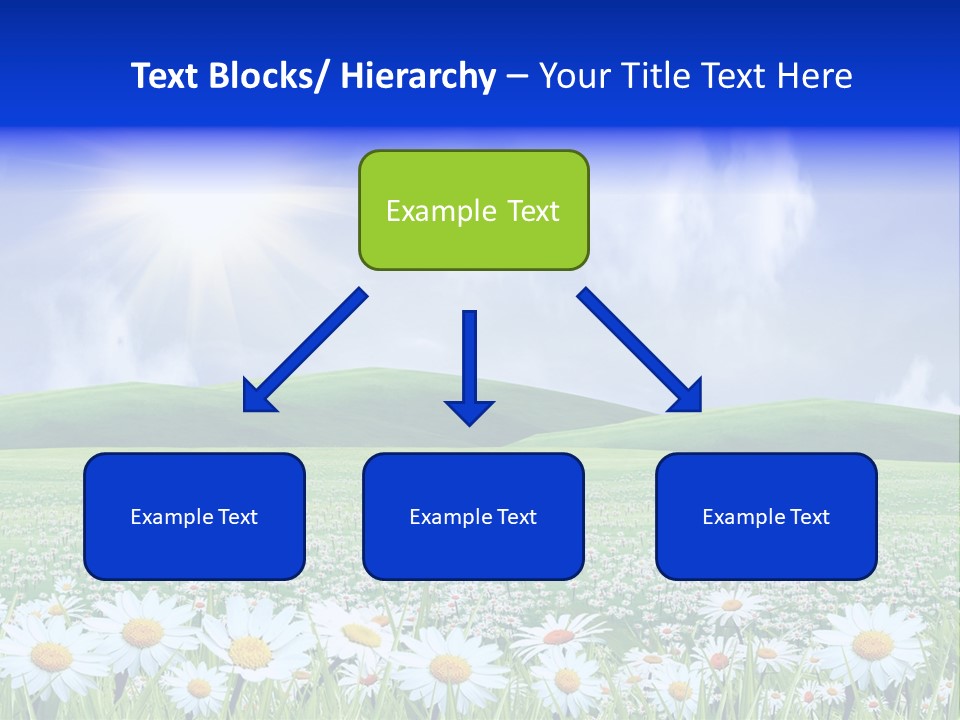 Leaf Brightly Petal PowerPoint Template