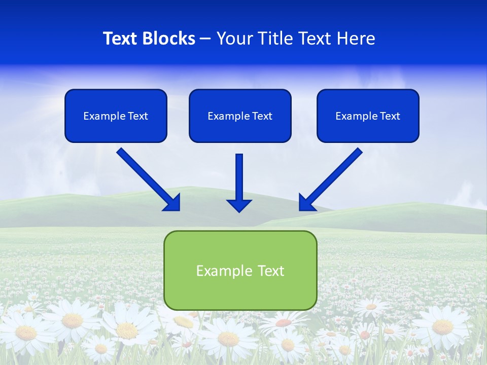 Leaf Brightly Petal PowerPoint Template