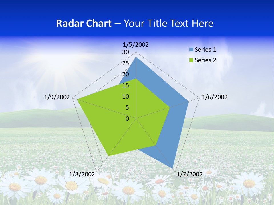 Leaf Brightly Petal PowerPoint Template