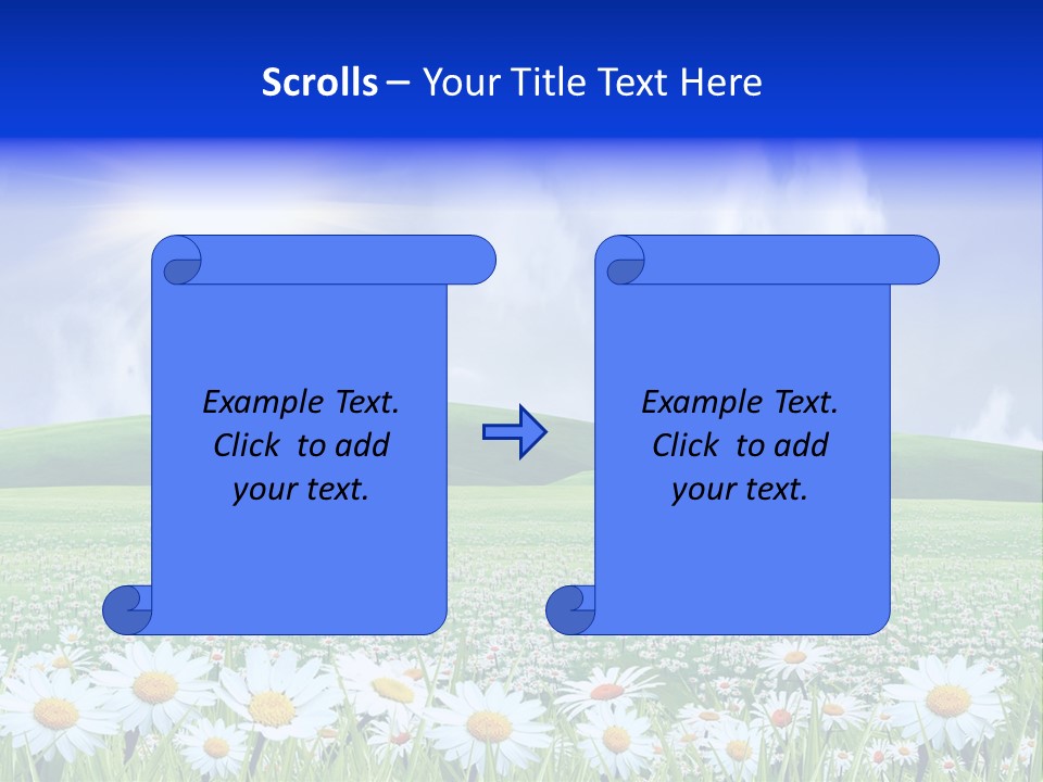 Leaf Brightly Petal PowerPoint Template