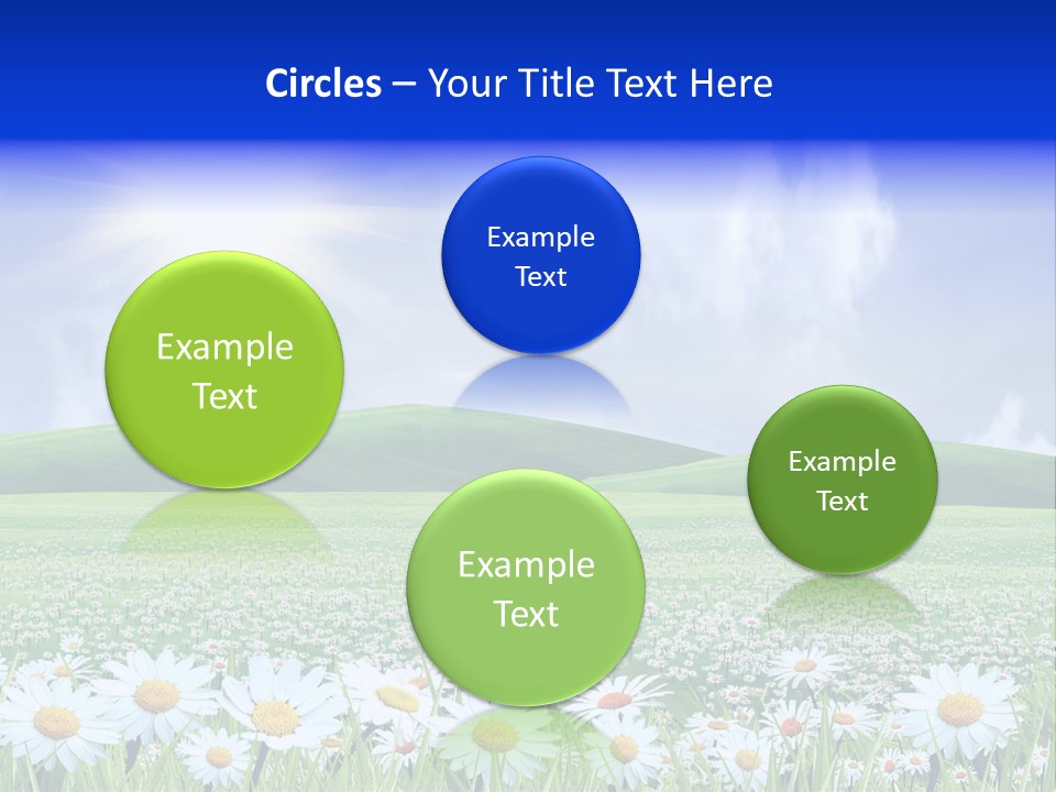 Leaf Brightly Petal PowerPoint Template