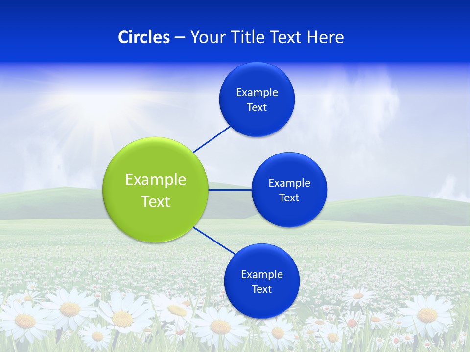 Leaf Brightly Petal PowerPoint Template