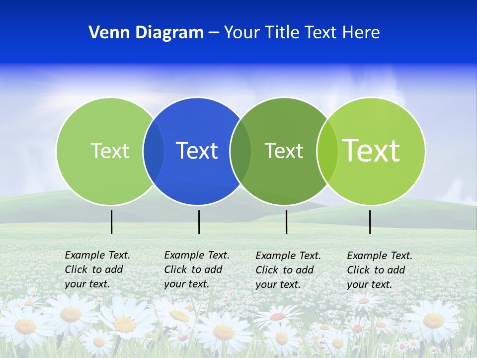 Leaf Brightly Petal PowerPoint Template