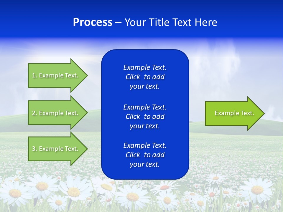 Leaf Brightly Petal PowerPoint Template