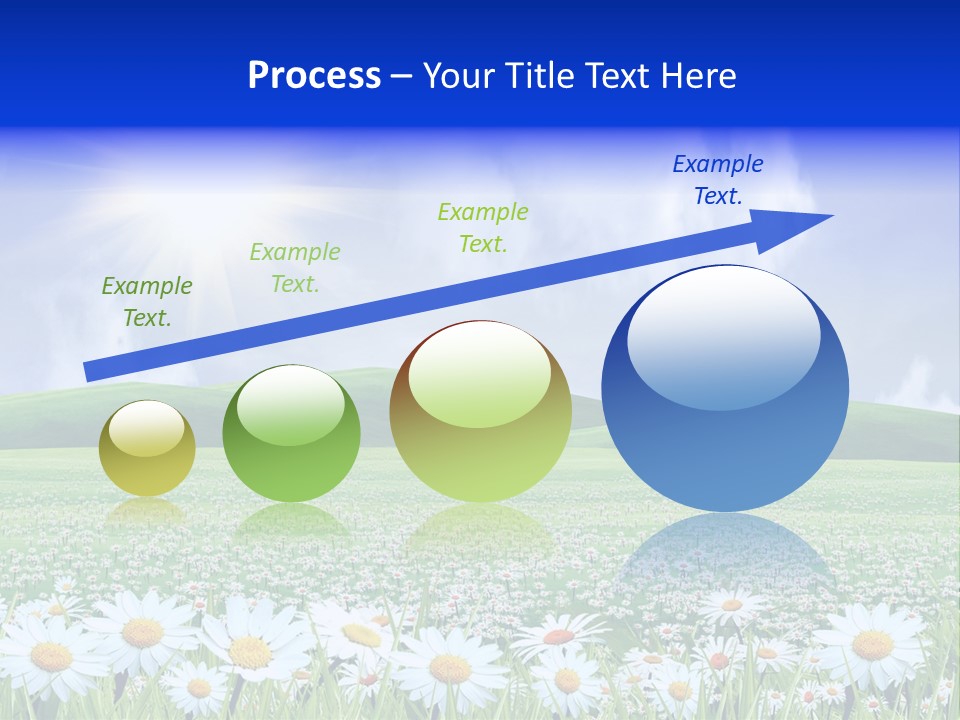 Leaf Brightly Petal PowerPoint Template