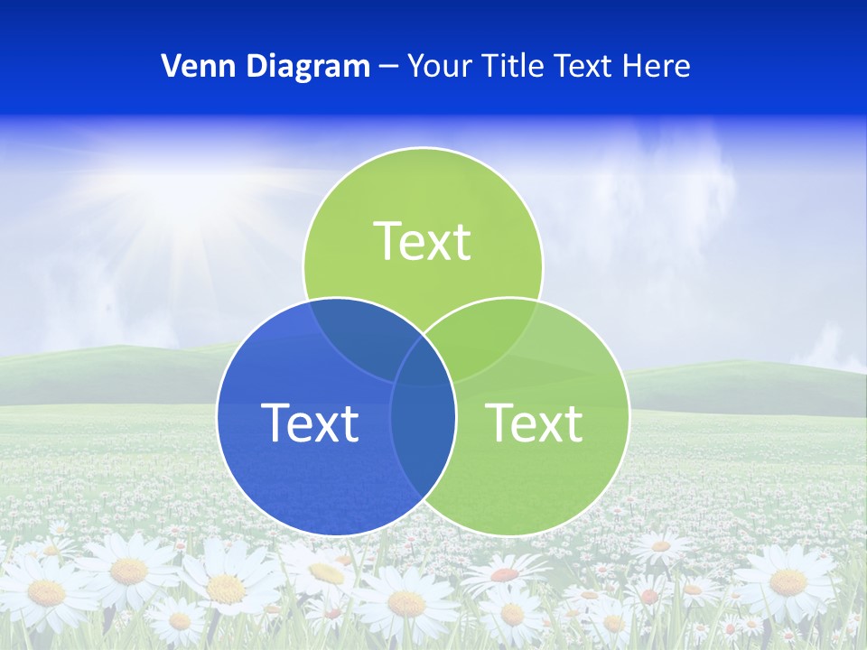 Leaf Brightly Petal PowerPoint Template