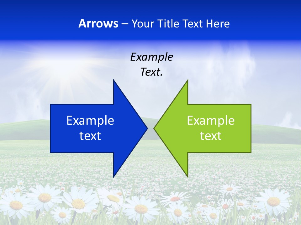 Leaf Brightly Petal PowerPoint Template