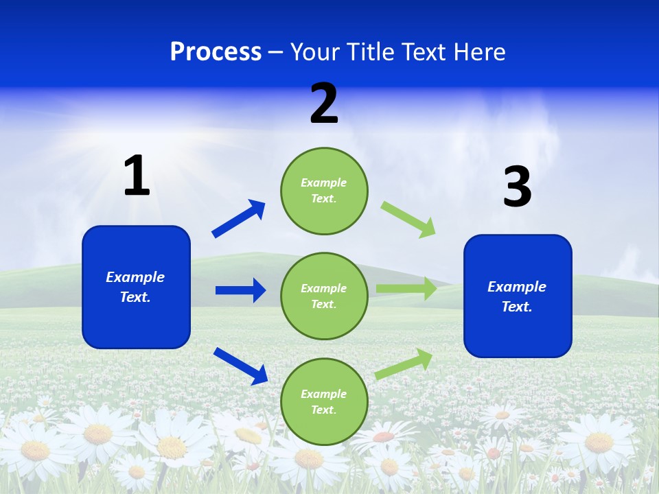 Leaf Brightly Petal PowerPoint Template