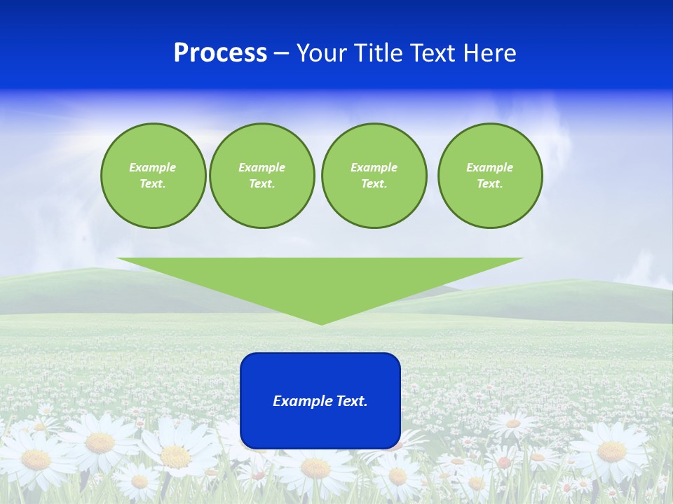 Leaf Brightly Petal PowerPoint Template