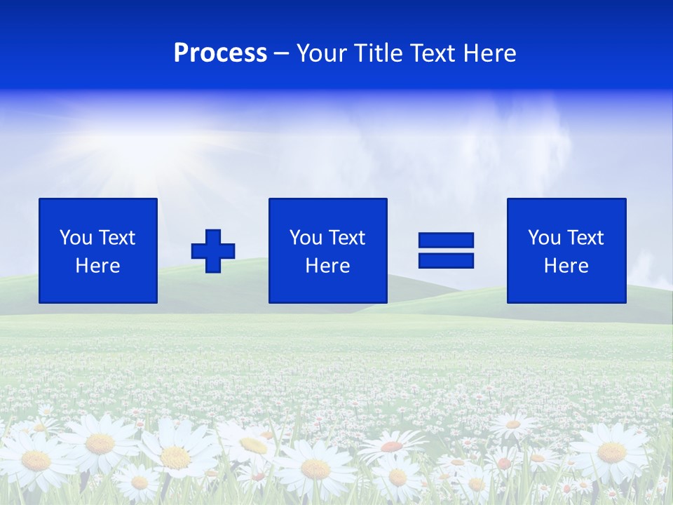 Leaf Brightly Petal PowerPoint Template