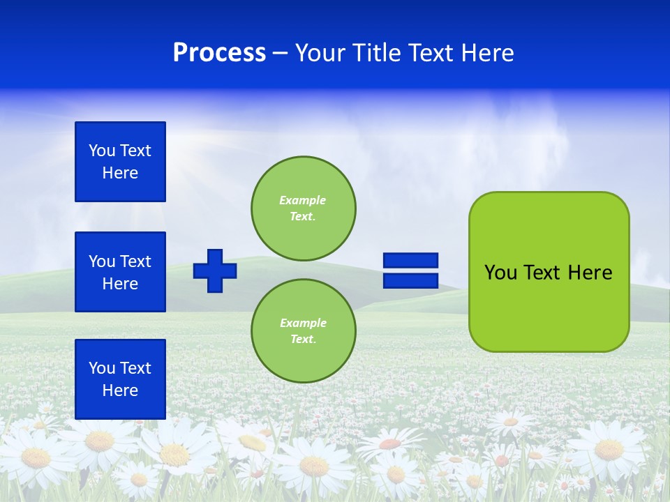 Leaf Brightly Petal PowerPoint Template