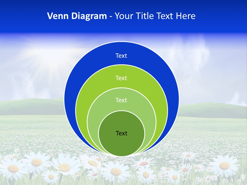Leaf Brightly Petal PowerPoint Template