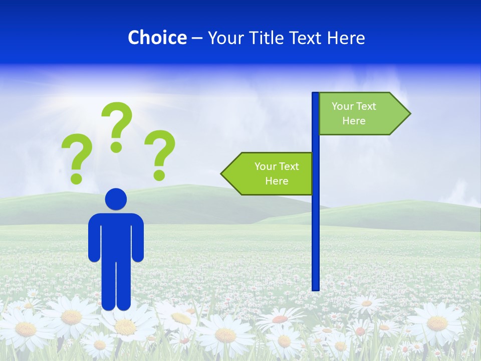 Leaf Brightly Petal PowerPoint Template