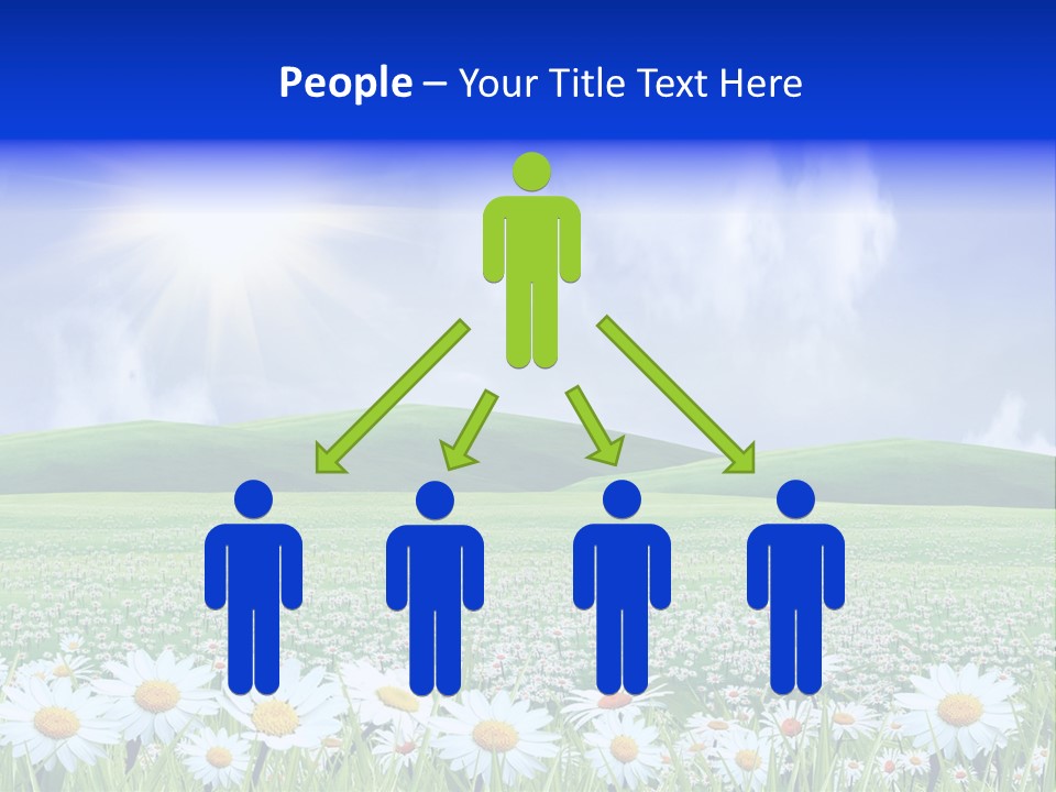 Leaf Brightly Petal PowerPoint Template