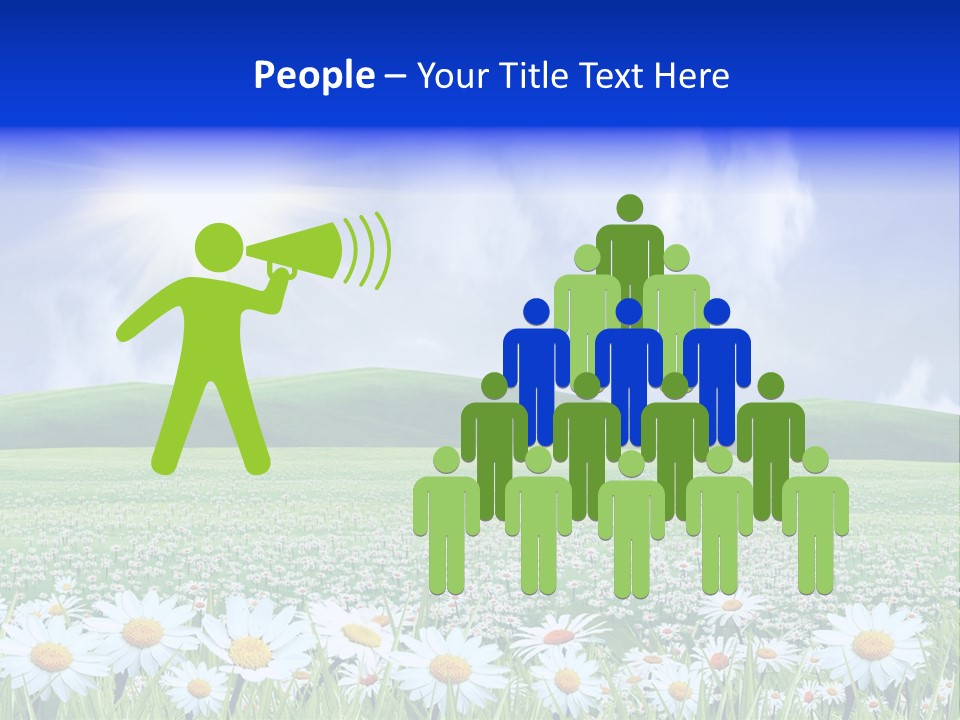 Leaf Brightly Petal PowerPoint Template