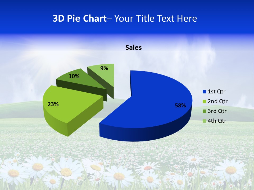Leaf Brightly Petal PowerPoint Template