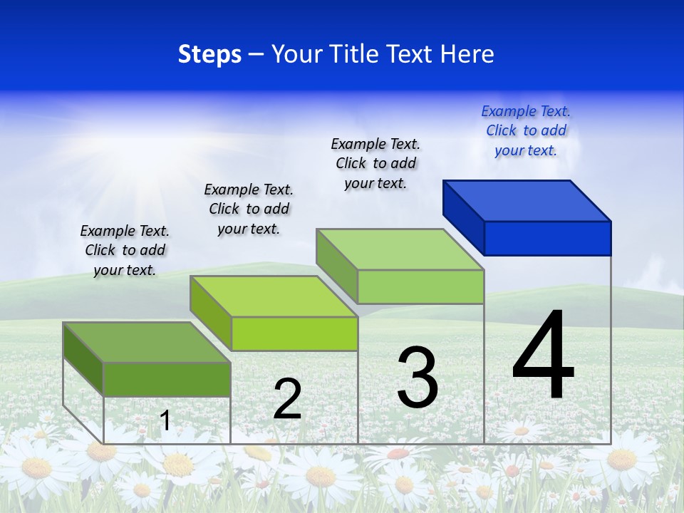 Leaf Brightly Petal PowerPoint Template