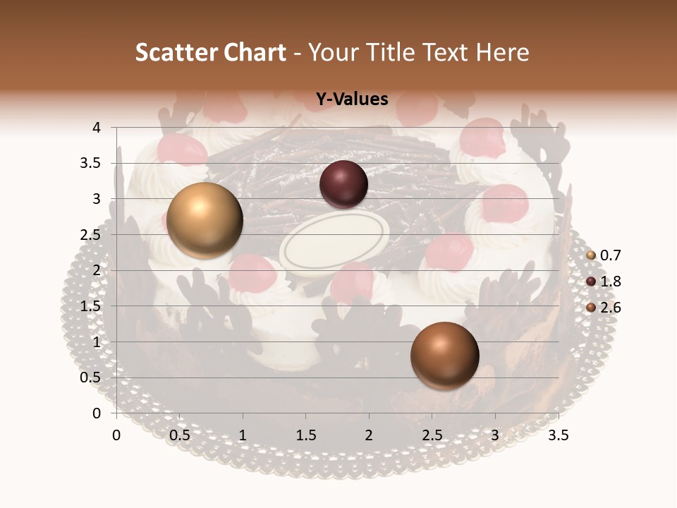 Close Up Cream Dishware PowerPoint Template