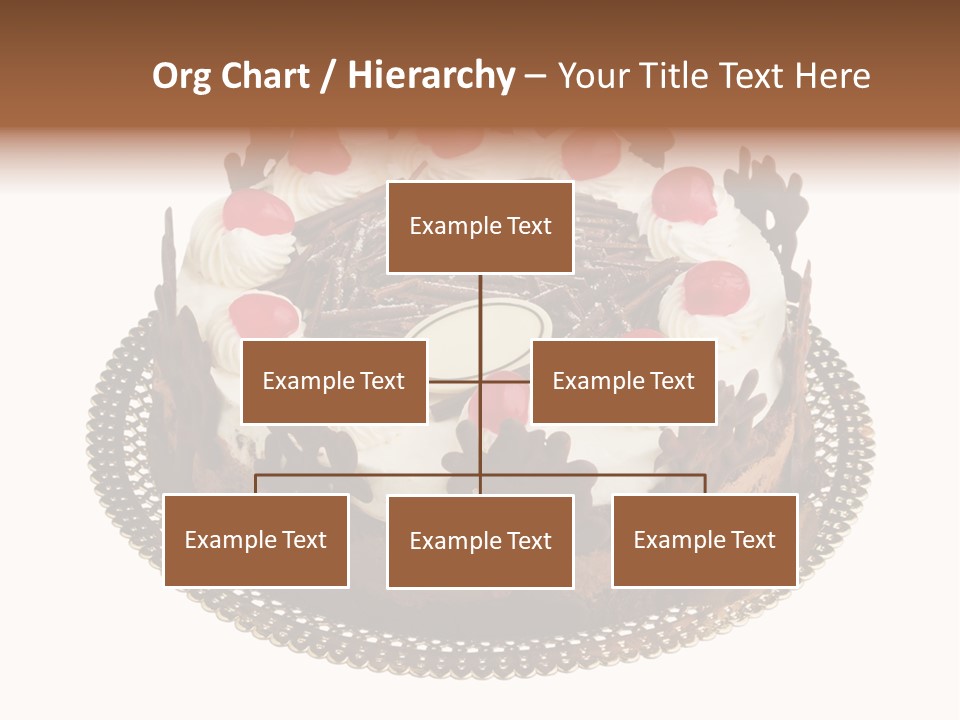 Close Up Cream Dishware PowerPoint Template