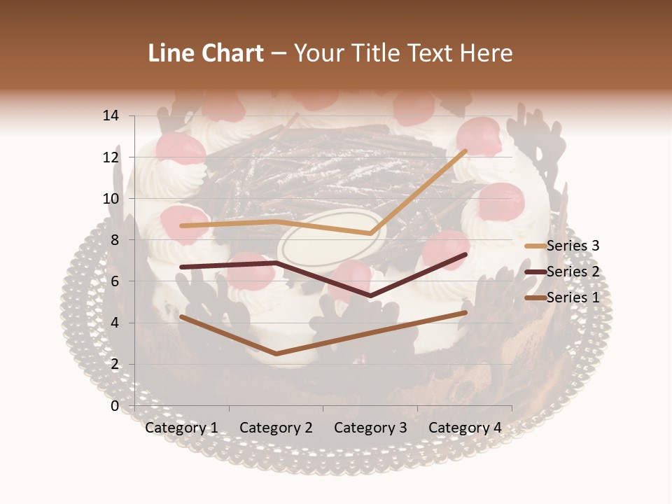 Close Up Cream Dishware PowerPoint Template