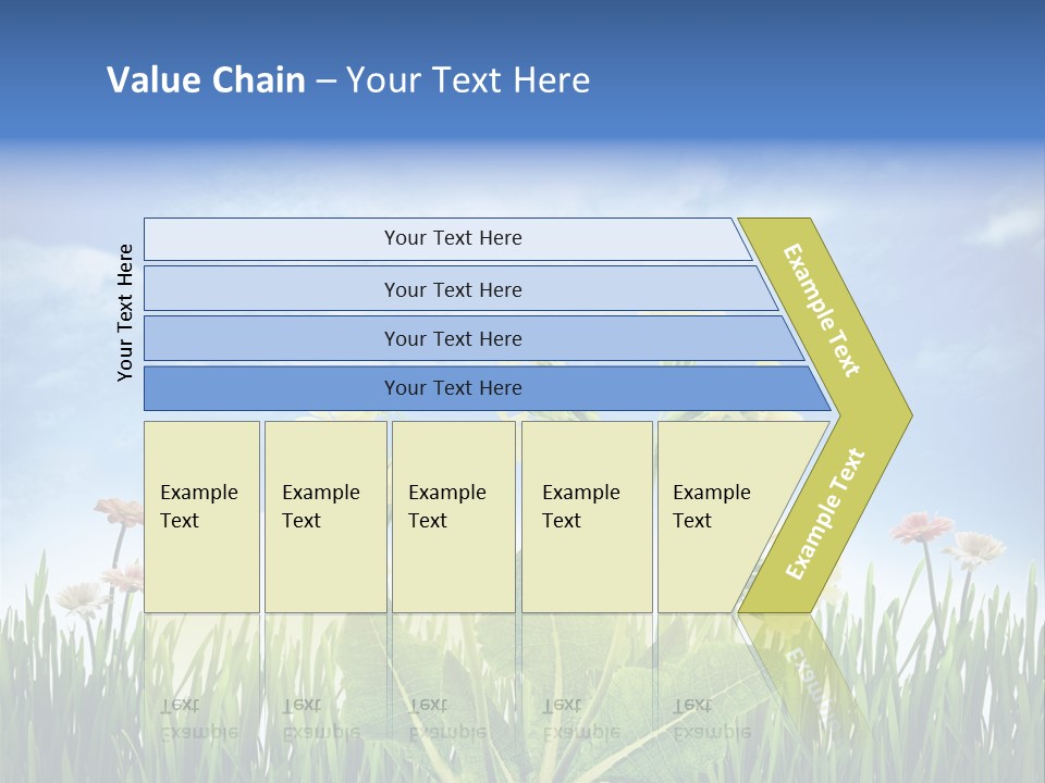 Nature Flower Yellow PowerPoint Template
