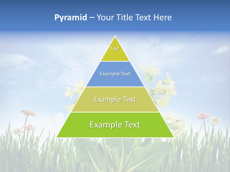 Nature Flower Yellow PowerPoint Template