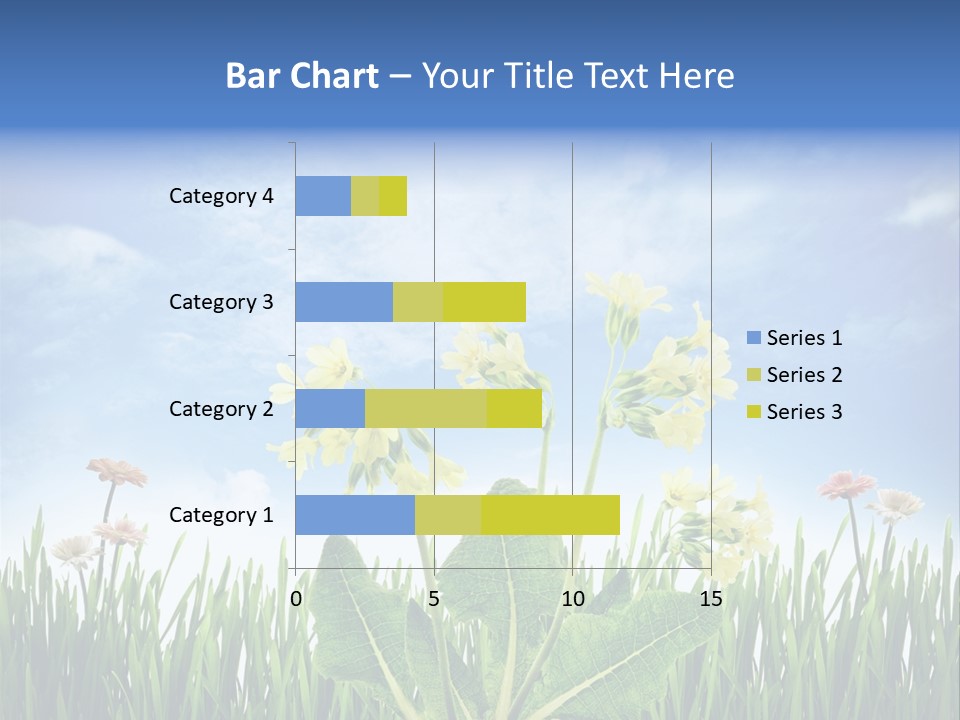 Nature Flower Yellow PowerPoint Template