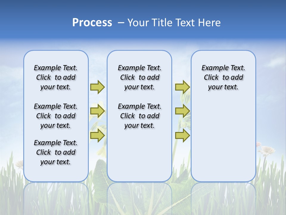 Nature Flower Yellow PowerPoint Template