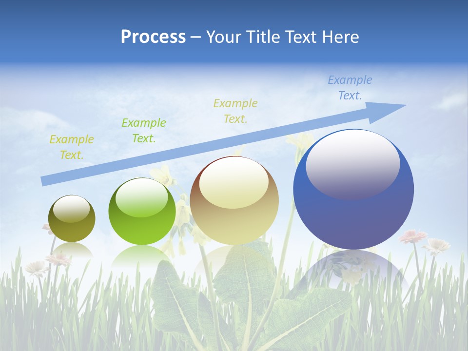 Nature Flower Yellow PowerPoint Template