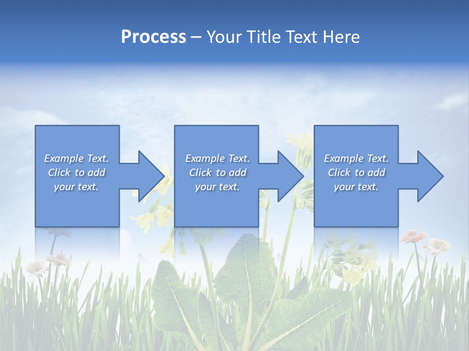 Nature Flower Yellow PowerPoint Template