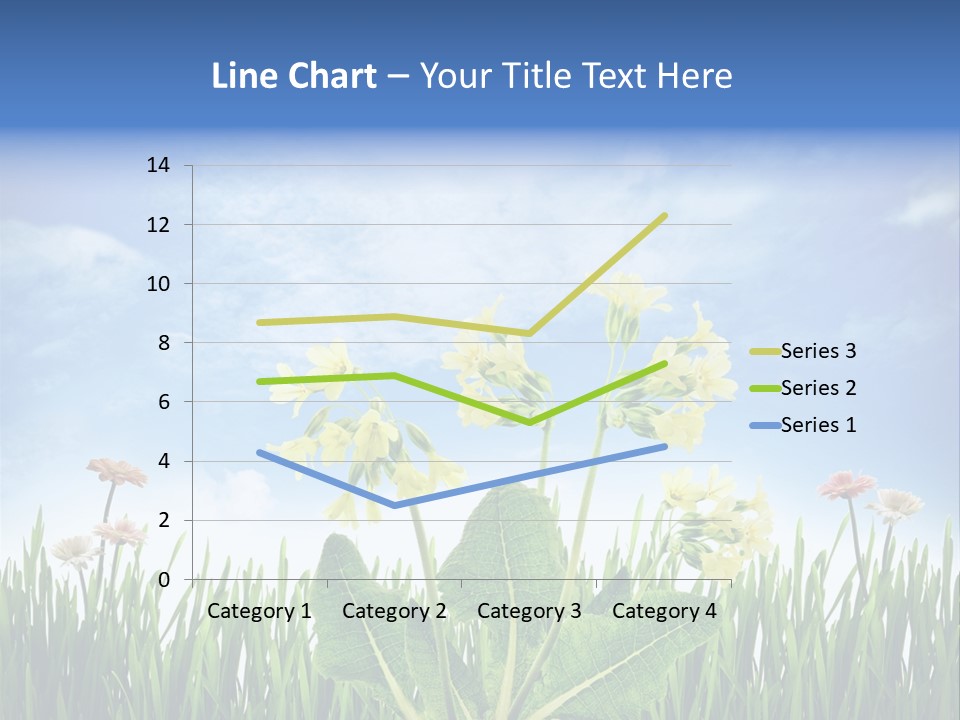 Nature Flower Yellow PowerPoint Template