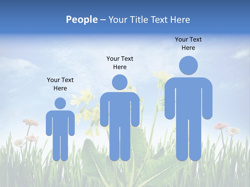 Nature Flower Yellow PowerPoint Template