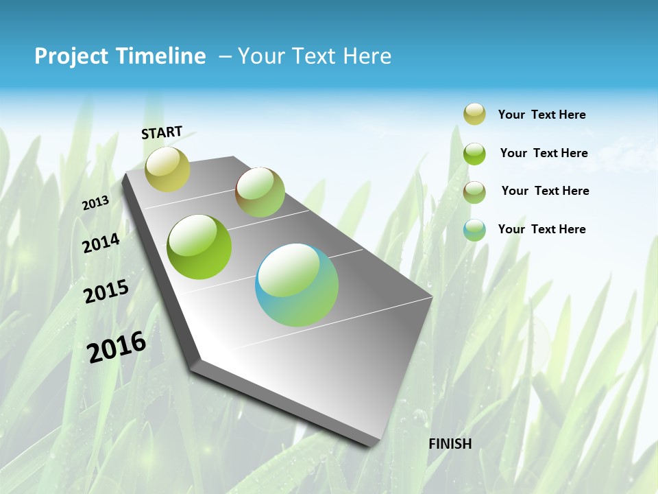 Day Wheat Grow PowerPoint Template