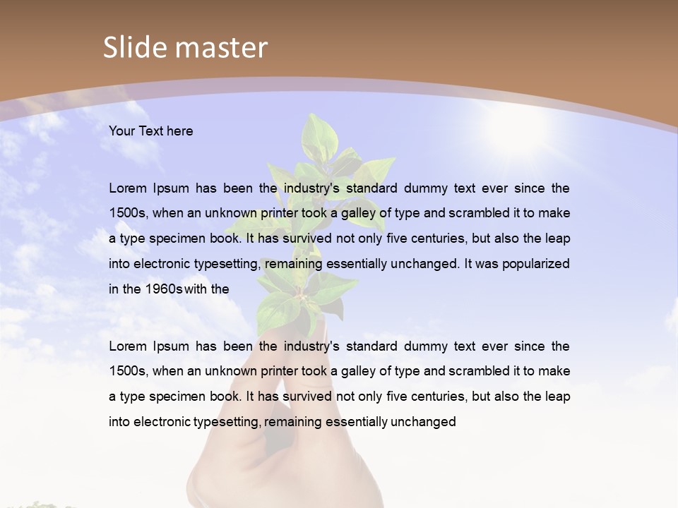Antique Road Castle PowerPoint Template