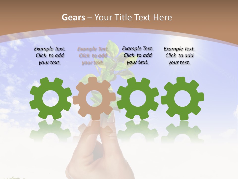 Antique Road Castle PowerPoint Template