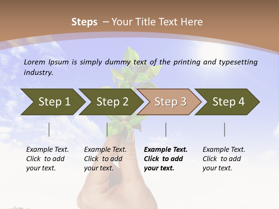 Antique Road Castle PowerPoint Template
