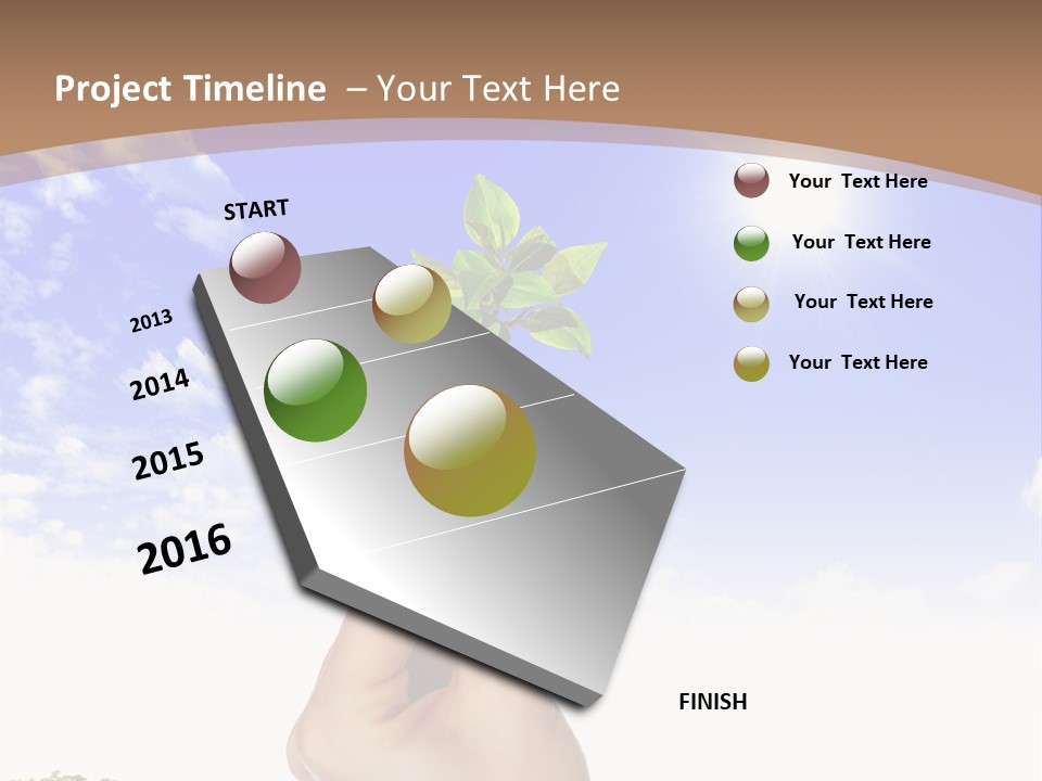 Antique Road Castle PowerPoint Template