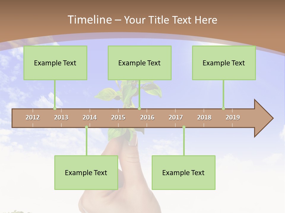 Antique Road Castle PowerPoint Template