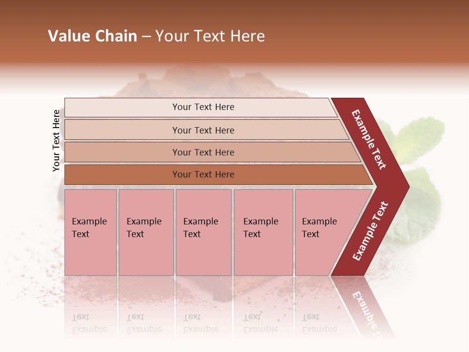 Coffee Truffle Object PowerPoint Template