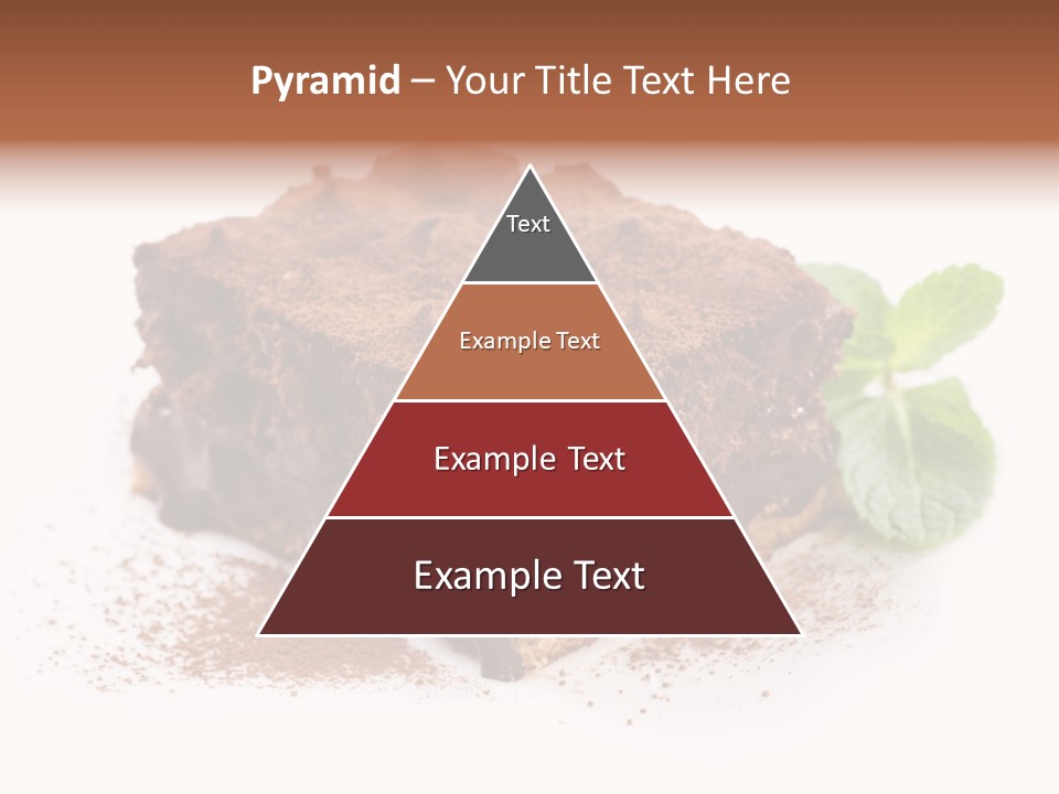 Coffee Truffle Object PowerPoint Template