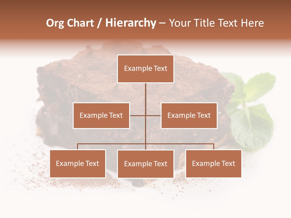 Coffee Truffle Object PowerPoint Template